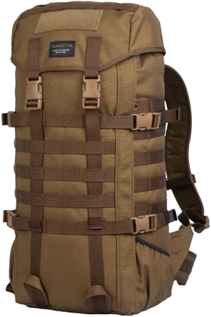 Savotta Jääkäri Backpack M Brown - Skyting og våpenpleie