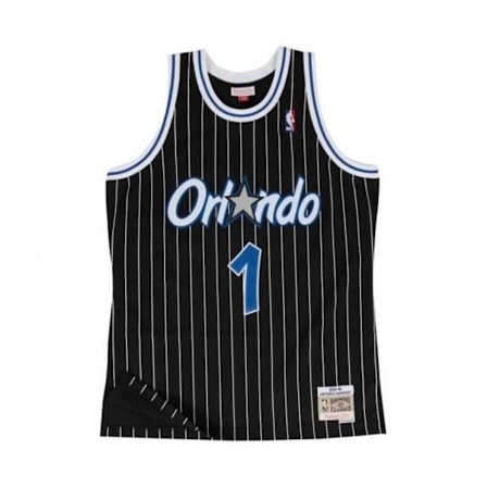 T-shirt - MITCHELL & NESS - Orlando Magic - Anfernee Hardaway - Sort - Sportstøj - Voksen
