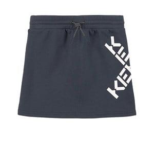 Kids - Kenzo Kids Charcoal Logo Skirt 6 Years - Skirts - 6 years - Grey