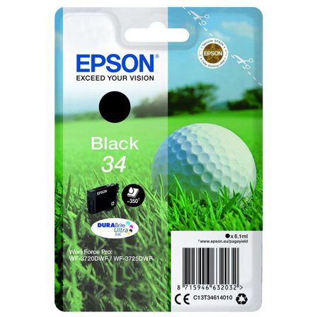 EPSON Bläckpatron T3461 Svart - Lyreco - Toner och bläck - Bläckpatroner - Bläckpatroner Epson