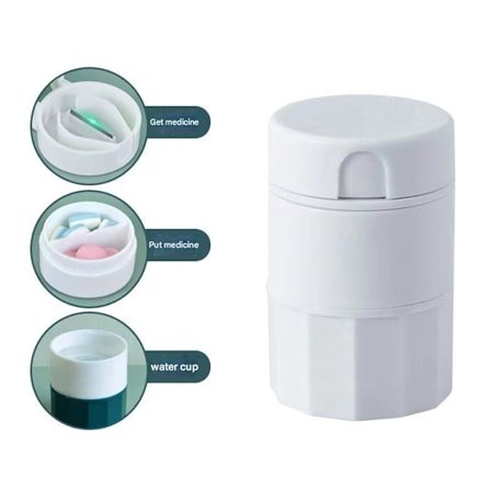 2 Vita 4-i-1 Pilleknusere og Delere: Bærbare og Alsidige