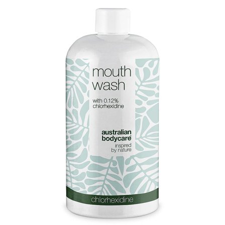 Australian Bodycare Mouth wash with chlorhexidine 500 ml, Medicin & Pleje, Mund & Tandpleje, Mundskyl
