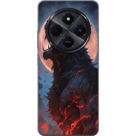 Mobilskal till Xiaomi Redmi A4 med Ylande varg