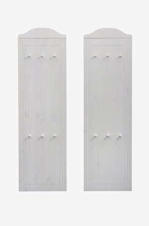 Loft24 - Panel Finca 2 dele - Hvid - Tøjopbevaring - Fra Homeroom