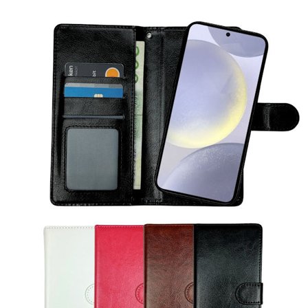 Samsung Galaxy S25 Plus Fodral / Magnet Skal 2in1 - Välj Färg!
