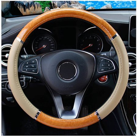 /EA/Rattöverdrag för medelstora bilar, Lychee Crescent Wood Grain-mönster