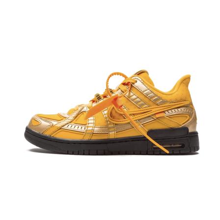 Nike Air Dunk Off University Sneakers , Geel , Dames , Maat: 38 EU