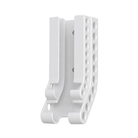 Praktisk batteri vægholder Brugervenlig beholder til AAA&AA batterier Opbevaringsetui Perfekt til hjemmet, kontorbrug