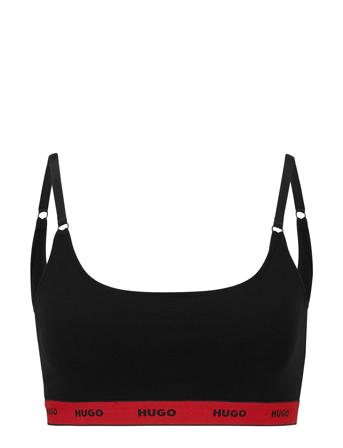 Twin Bralette Stripe HUGO Black