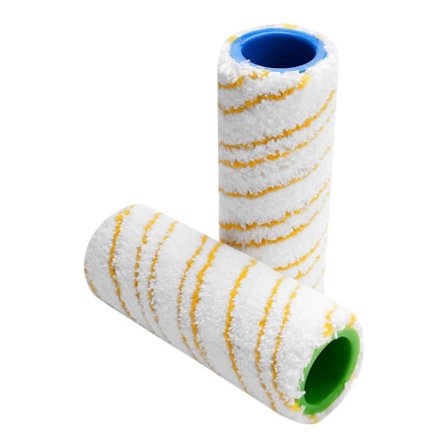 2 stk. sæt ruller til FC5 FC7 FC3 FC3D elektrisk gulv udskiftningsruller 2.055-006.0 gul