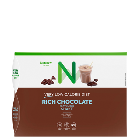 Nutrilett Måltidsersättning Shake Choklad 20 pack