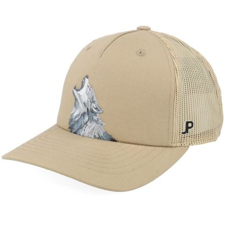 Jim Pilleus - Beige trucker Keps - Wolves Sand A-Frame Trucker @ Hatstore