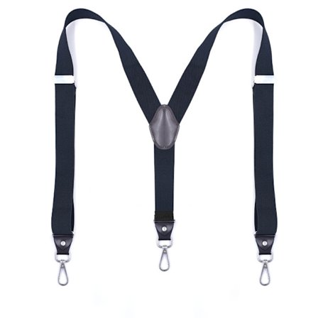 Herre Seler, Super Stærke, 3,5 cm Brede, med Roterende Krog og Elastisk Rem, Bruges til Jeans