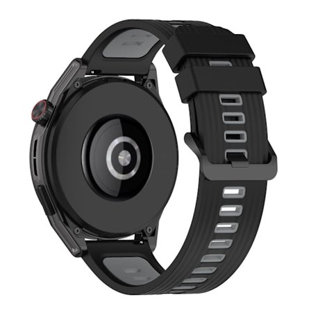 Silikonarmband för Huawei Watch GT/GT 3 46mm /Watch 4/ Galaxy Watch 46mm/Garmin Forerunner 265