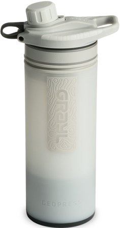 Grayl GeoPress Purifier Bottle Peak White - Termosar & Flaskor