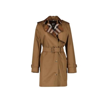 Burberry, Belted Coats Bruin, Dames, Maat:XS