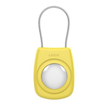 Sikker holder med ledningskabel Beskyttelsesetui GUL Yellow