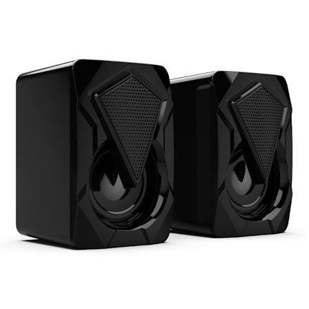 Ny X2 färgglad ljuseffekt RGB högtalare datorljud multimedia usb subwoofer skrivbordsspel