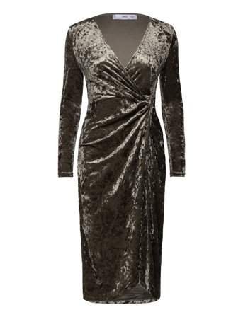 Mango | Velvet Knot Dress | XS