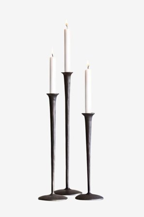 Zelected by Houze - Lysestaker Gallery sett/3 - Svart - Lysestaker & lykter - Fra Homeroom