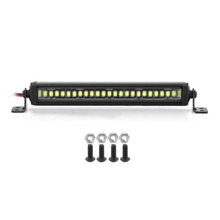 RC-auton kattovalo 24 36 LED-valopalkki 1/10 RC-kolarille Axial SCX10 90046/47 SCX24 Wrangler D90 TRX4 -kori, C