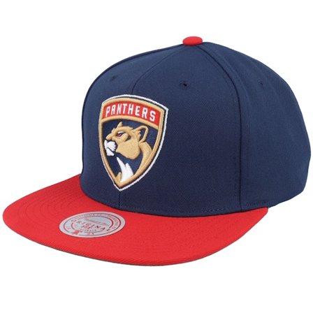Mitchell & Ness - Azul snapback Gorra - Florida Panthers Team 2 Tone 2.0 Navy/Red Snapback @ Hatstore