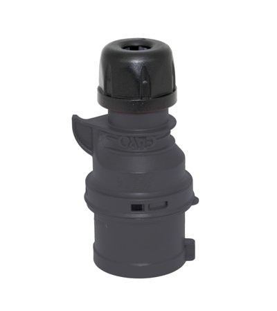 Garo P 432-5 S Støpsel IP44, 5-polet, 32 A Svart, 5 h, Stikkontakter & kabler