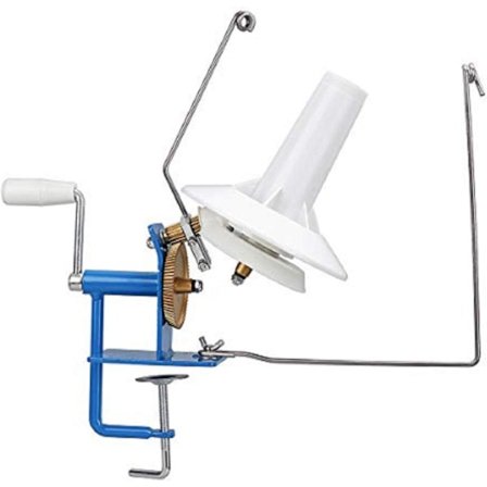 Lankakerän pyöritin suuri, Jumbo metallinen kuitu/villa/narukerän pyöritin käsikäyttöinen kapasiteetti 10 unssia