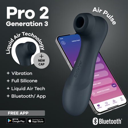 PRO 2 GENERATION 3 WITH LIQUID AIR AND BLUETOOTH APP - Satisfyer