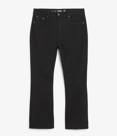 Kappahl | Bootcut jeans high waist Svart 58 | Svart