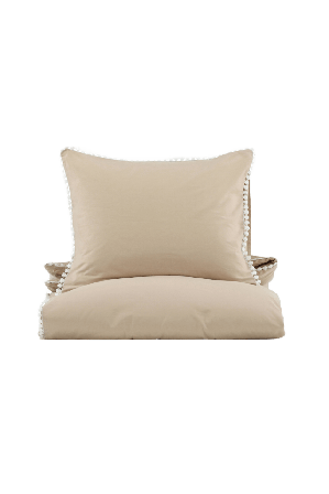Venture Home Livia Bäddset Påslakan & Beige