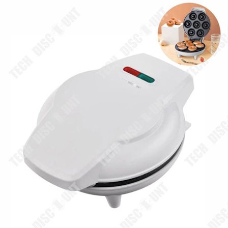 Elektrisk brødovn - TECH DISCOUNT - 3 i 1 - Non-stick - Dobbelt side - Sikker termostat