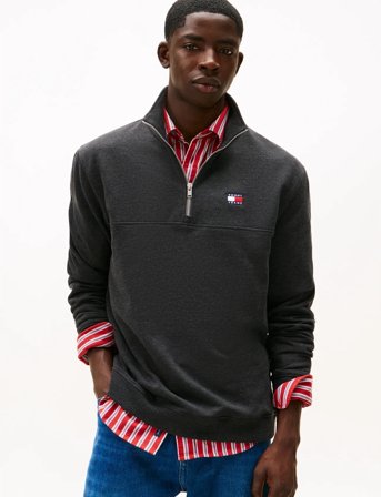 Tommy Jeans Tjm Reg Badge Qz Ext - Grey - XXL