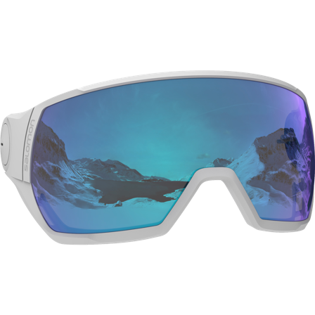 Salomon - Reservedele til hjelme Hjelme Icon Lt Ml Mid Blue Lens - S/m - Grey