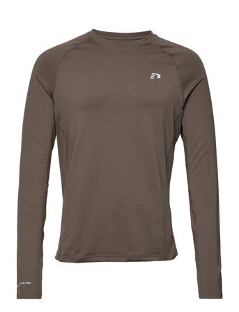 Nwlcolumbus L/S Men Brown Newline