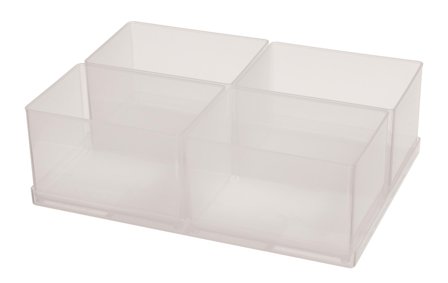 Raaco 136532 Innsats 69 x 220 x 160 mm 4 rom, Garasjeinnredning & oppbevaring