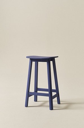 Jotex - Barpall Ask - Plywood Blå SELENE - Köp Pallar hos Jotex