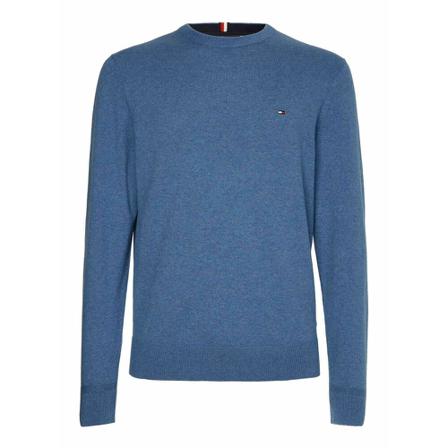 Tommy Hilfiger, Knitwear Blauw, Heren, Maat:S