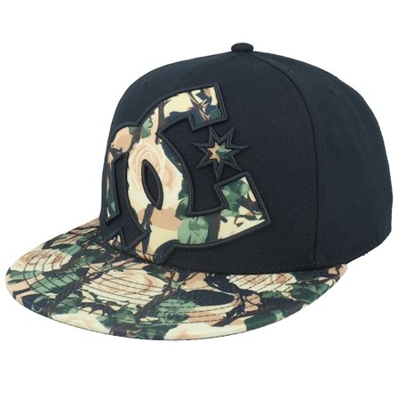 DC - Nero snapback Cappellino - Double That Cap Basil Snapback @ Hatstore