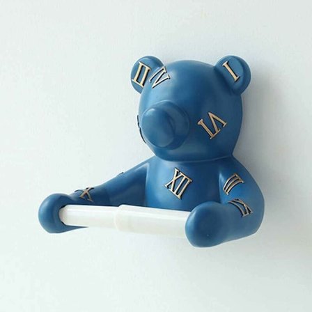 Veggmontert tørkepapirholder dekor dyrehode status rull tørkepapir toalettpapirholder for veggdekor-