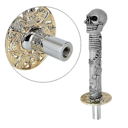 Universal Skull Hoved Gearskifte Knapper Manuel