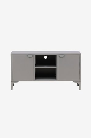 Venture Home - Tv-benk Piring - Grå - TV-benker & mediebenker - Fra Homeroom