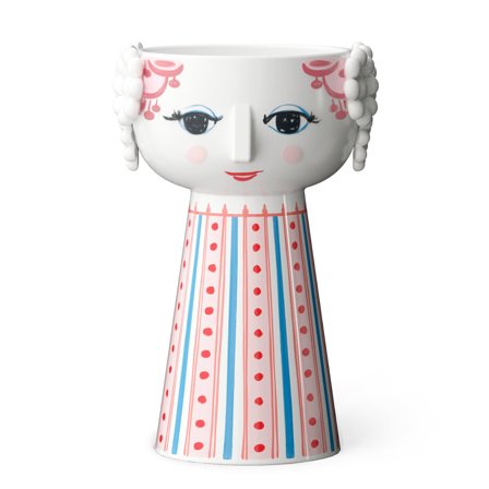 Bjørn wiinblad Eva lysestake 14 cm, rød