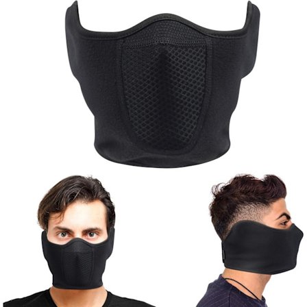 Halsvarmer/Ørevarmer til skiløb, Skitørklæde, Tykkere Dobbelt Lag