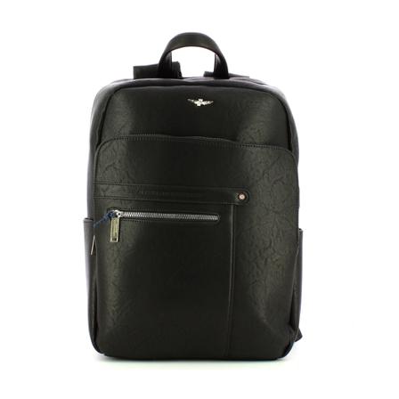 Aeronautica Militare Rugzaks , Zwart , Heren , Maat: ONE Size Rugzakken