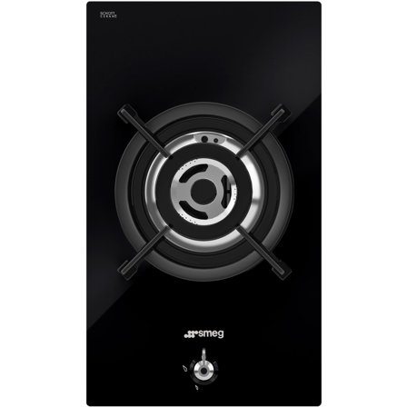 Smeg PV331CN Classic indbygningskogeplade til gas 30 cm, sort | KitchenOne