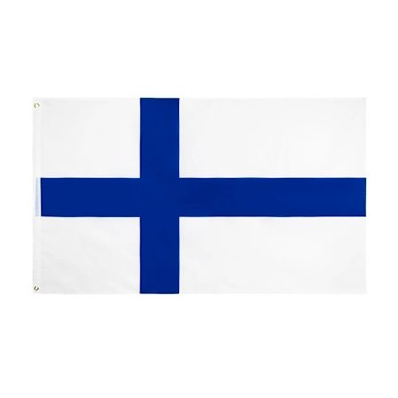 90x150 CM Blue Cross Suomen Tasavalta Suomi Fi Fin Finland Flag For Decoration