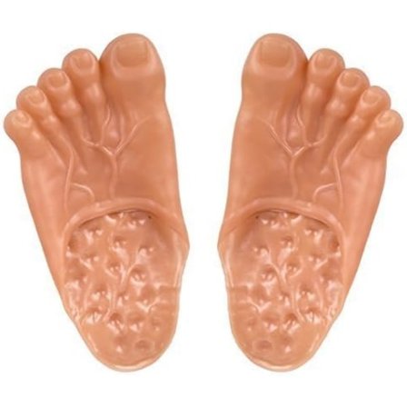 Jättimäiset suuret jättiläisjalanpeitteet, ihonväriset