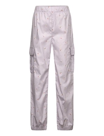 Lindex | Trousers Cargo Poplin Aop | 128