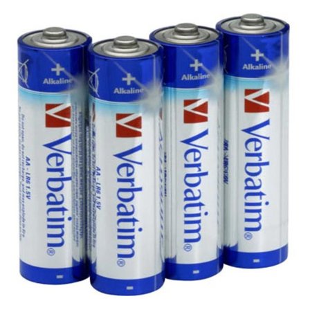 4-pack AA Maxell korkealaatuisia paristoja